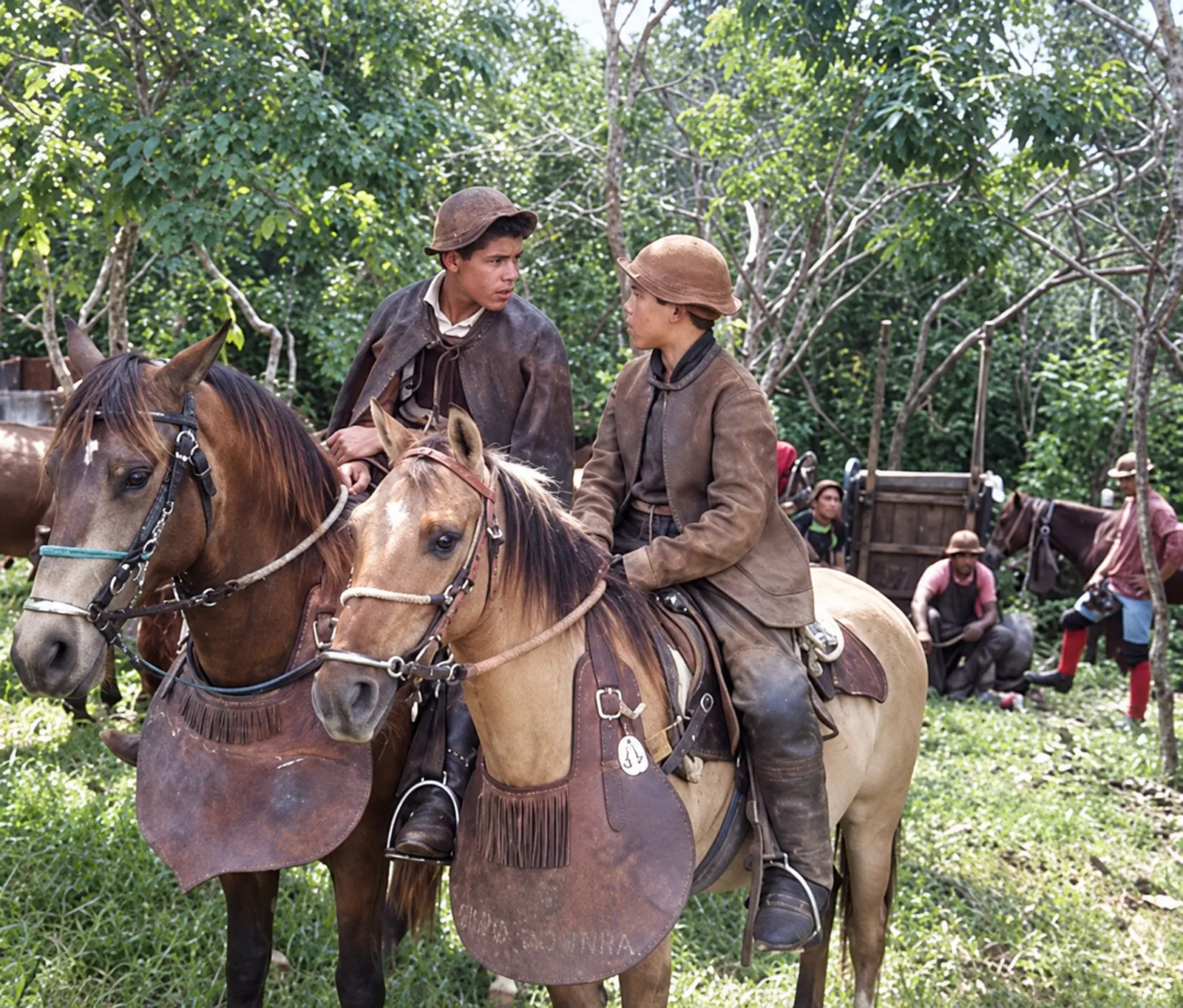 Vaqueiros montados