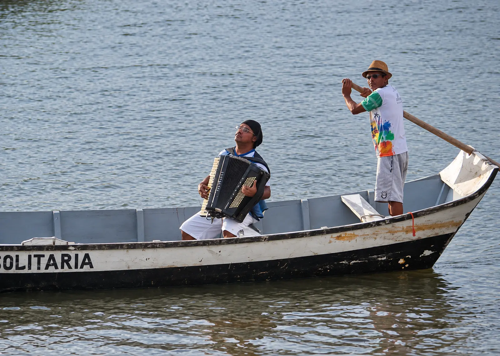 Registro de músicos em embarcação